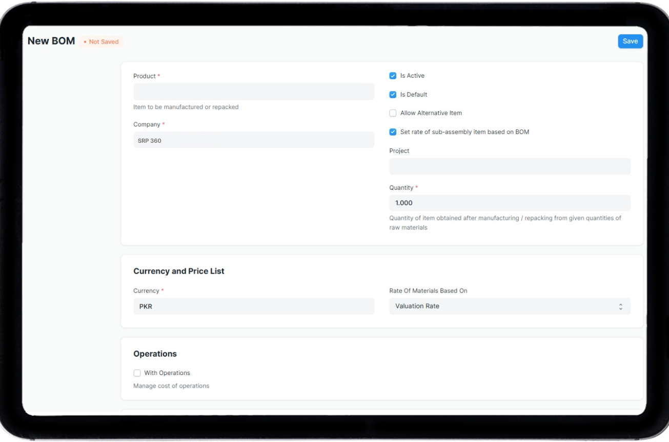 Financial Dashboard