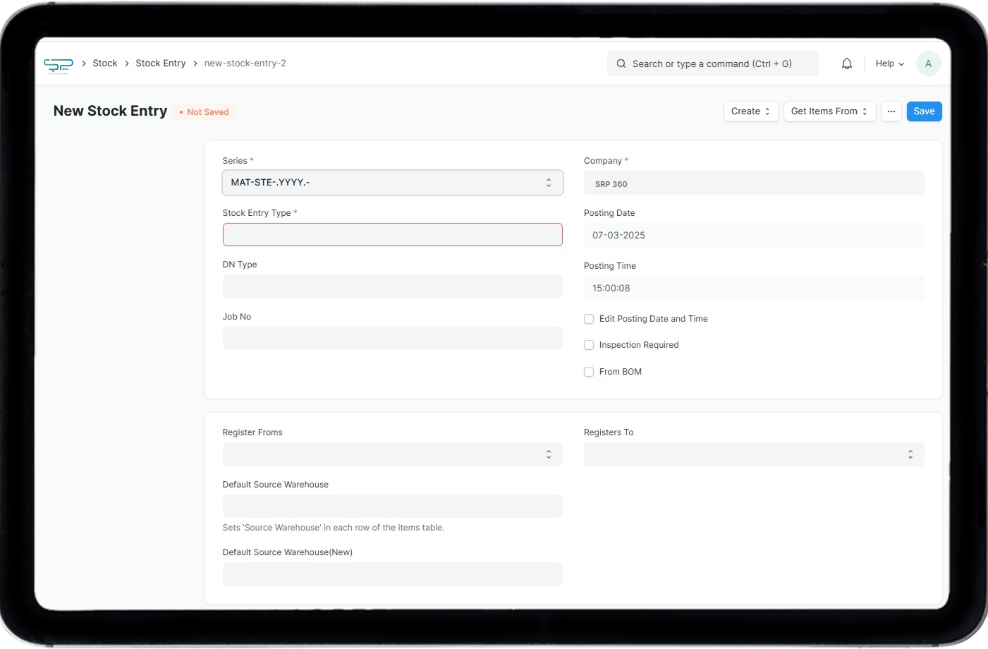Financial Dashboard