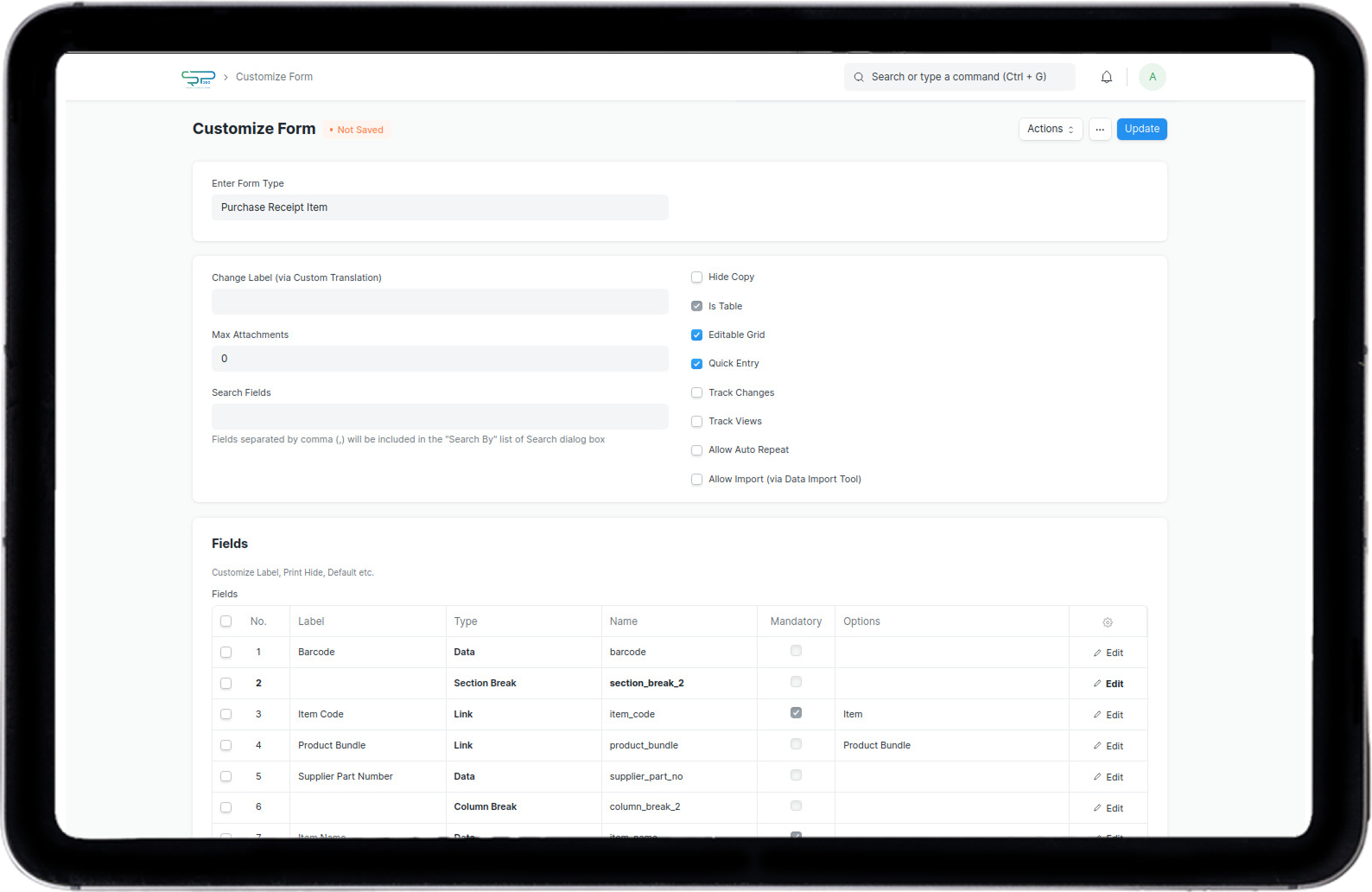 Financial Dashboard
