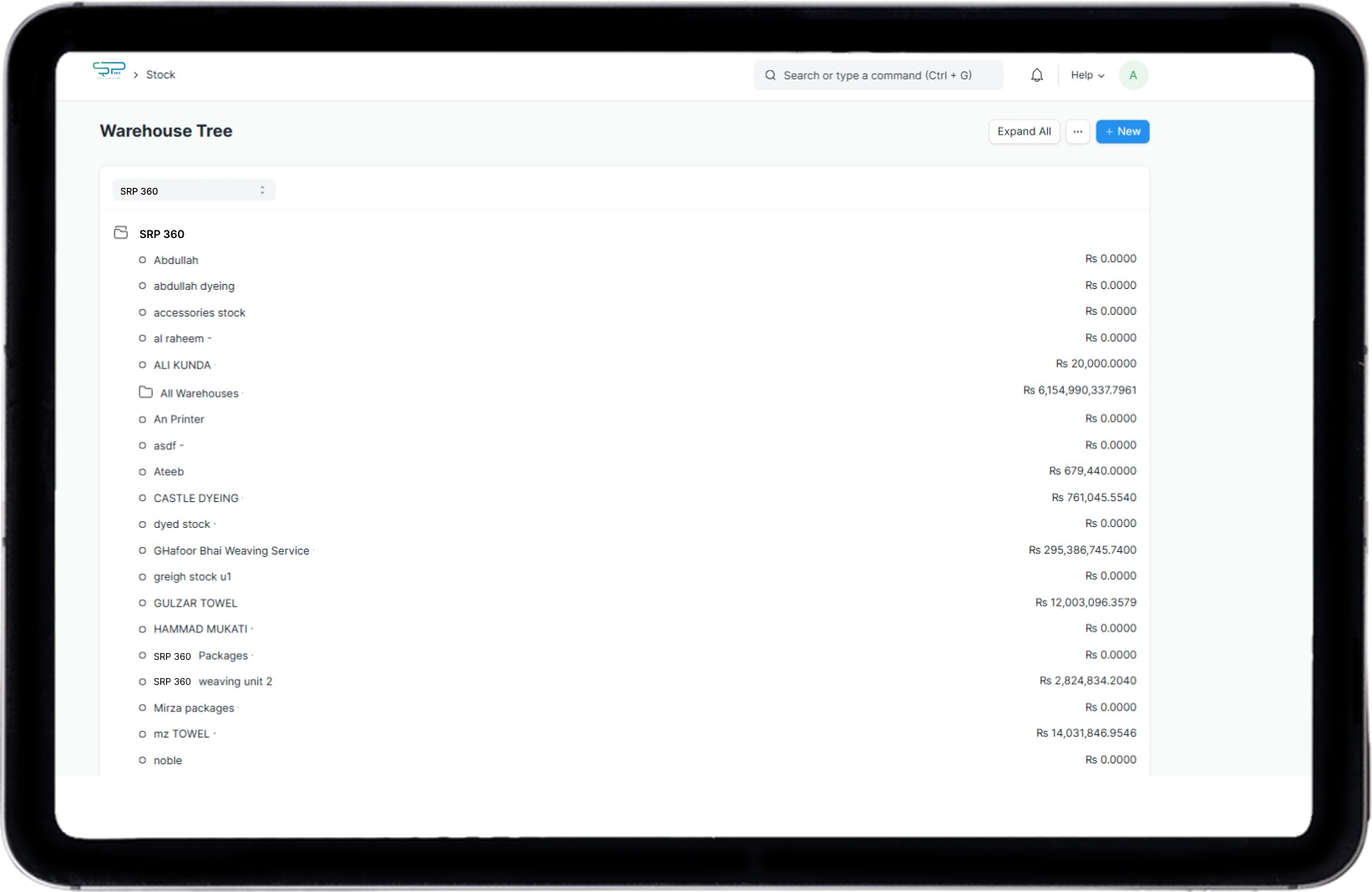 Financial Dashboard